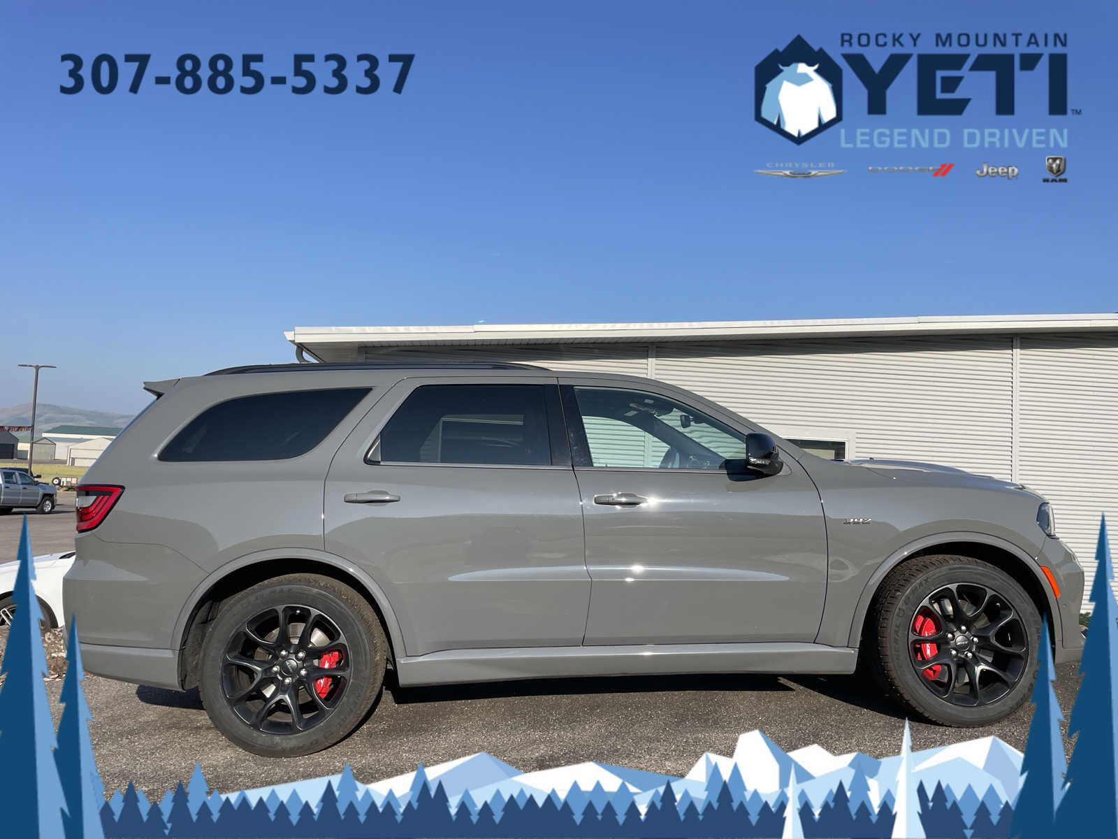 Used 2023 Dodge Durango SRT 392 with VIN 1C4SDJGJ1PC601444 for sale in Jackson, WY