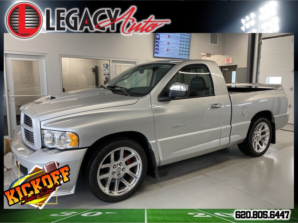 Used 2004 Dodge Ram SRT-10 Base with VIN 3D3HA16H54G198313 for sale in Garden City, KS