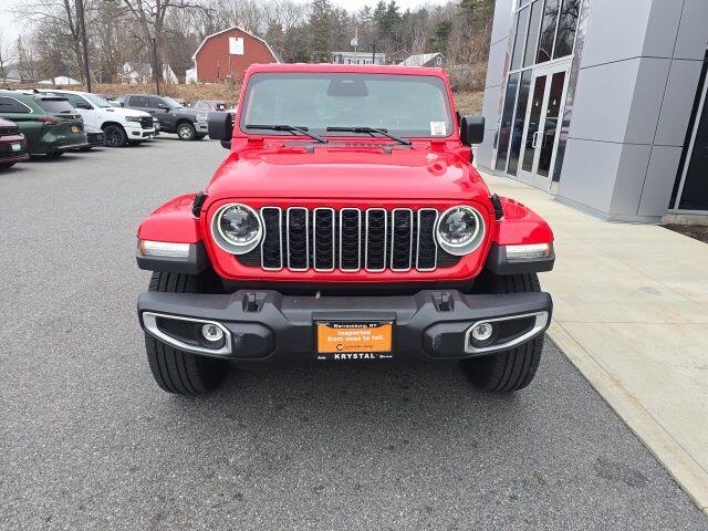 Used 2025 Jeep Wrangler 4xe Sahara 4XE with VIN 1C4RJXP63SW601006 for sale in Warrensburg, NY