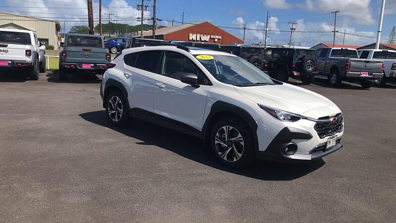 Used 2024 Subaru Crosstrek Premium with VIN JF2GUADC3R8287265 for sale in Hilo, HI