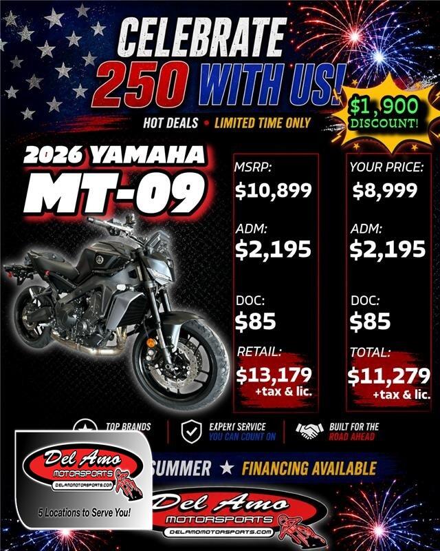 2026 Yamaha MT-09