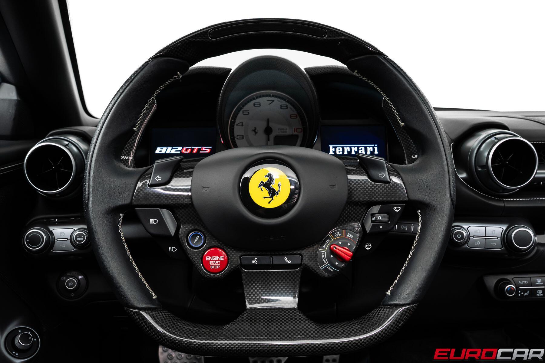 2022 Ferrari 812 GTS *CARBON STEERING WHEEL * FRONT LIFT*Image 32