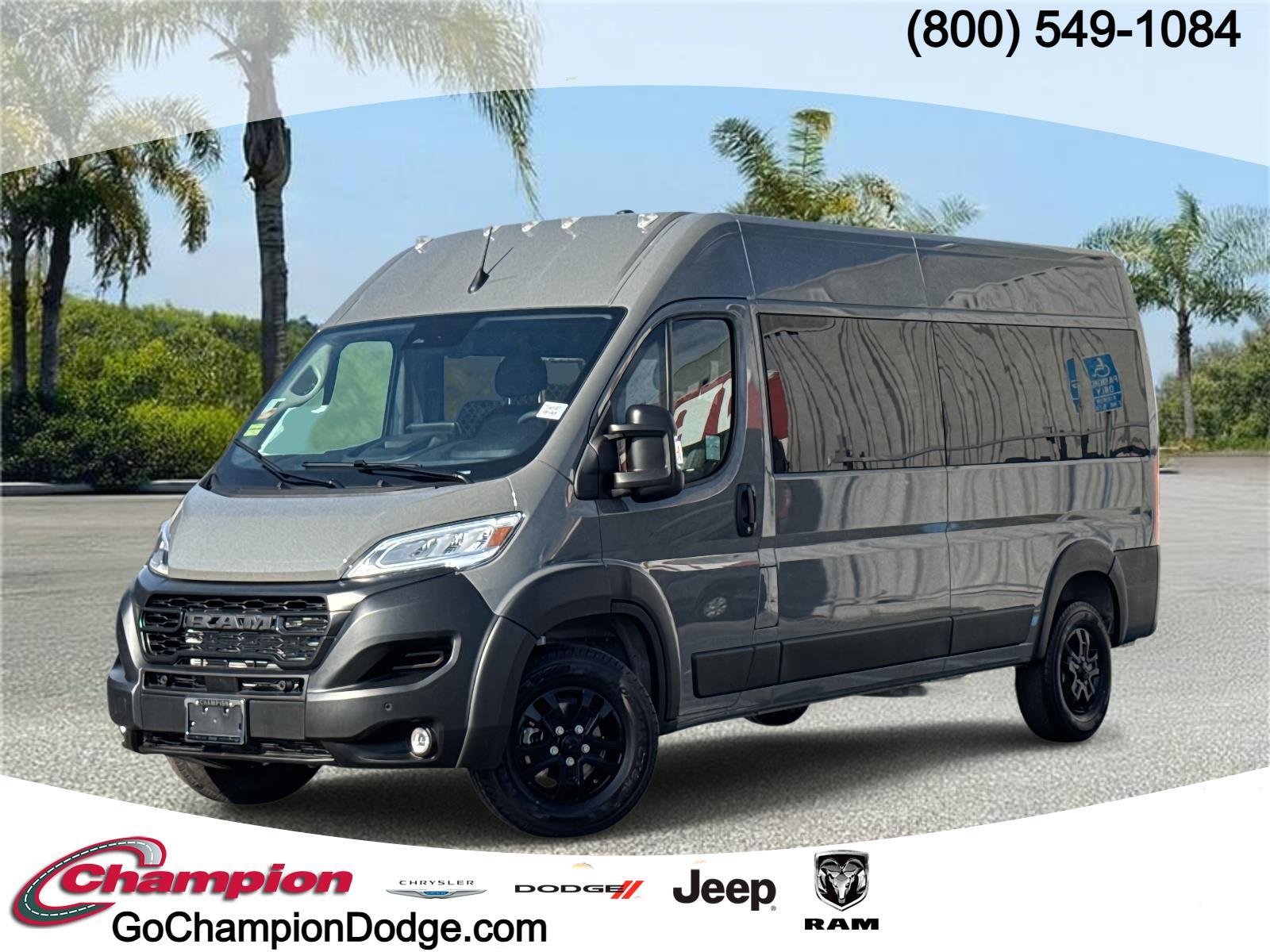 2026 RAM ProMaster Window Van 2500 SLT+ 159" WB High Roof's photo