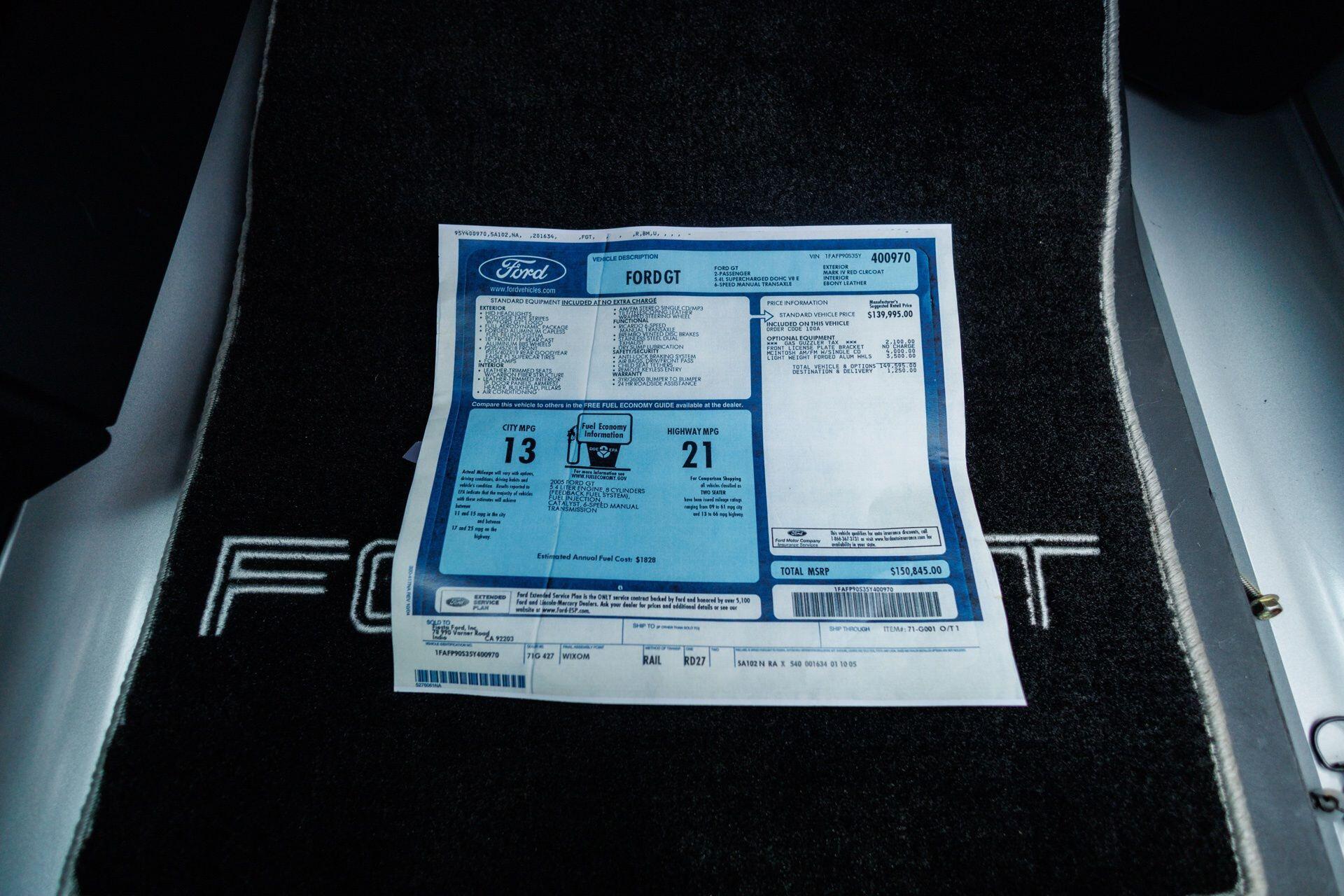2005 Ford GT Base - Photo 52