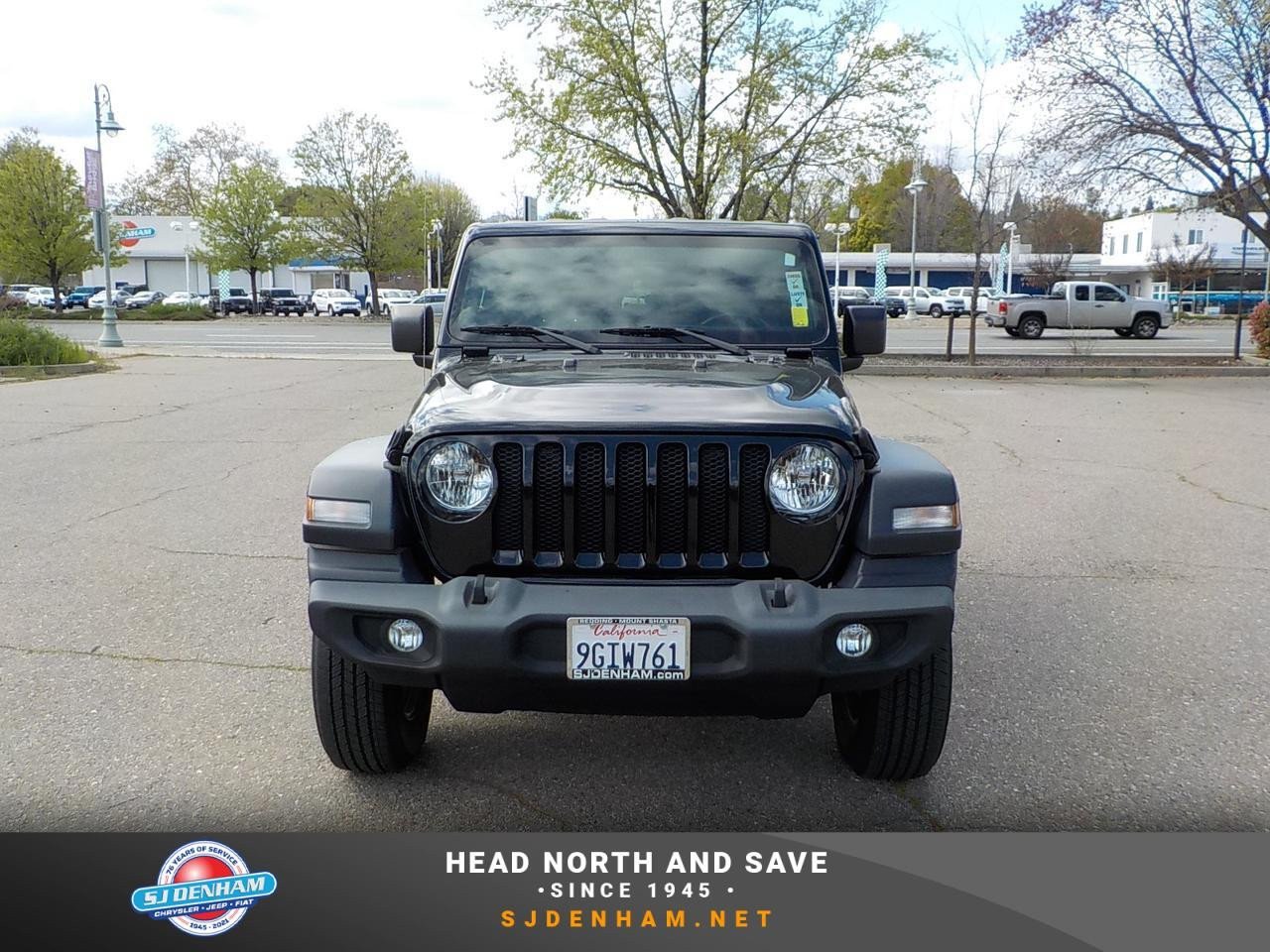 Used 2020 Jeep Wrangler Sport S with VIN 1C4GJXAG5LW273551 for sale in Redding, CA