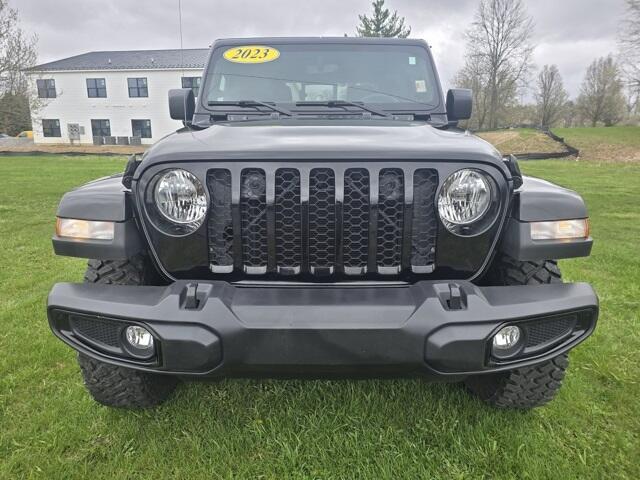 Used 2023 Jeep Gladiator WILLYS with VIN 1C6HJTAG5PL560013 for sale in Angola, IN