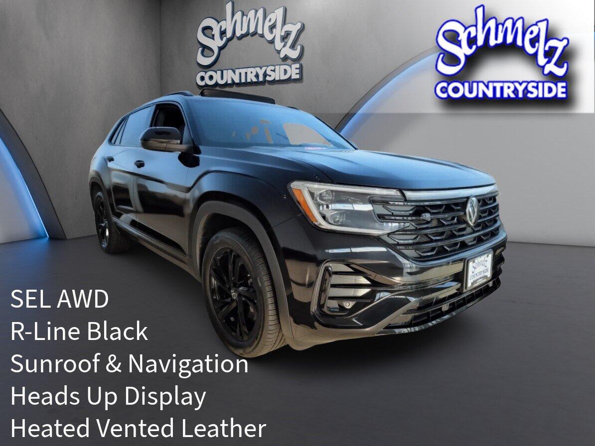 2026 Volkswagen Atlas Cross Sport SEL AWD R-Line Black w/Sunroof/Nav