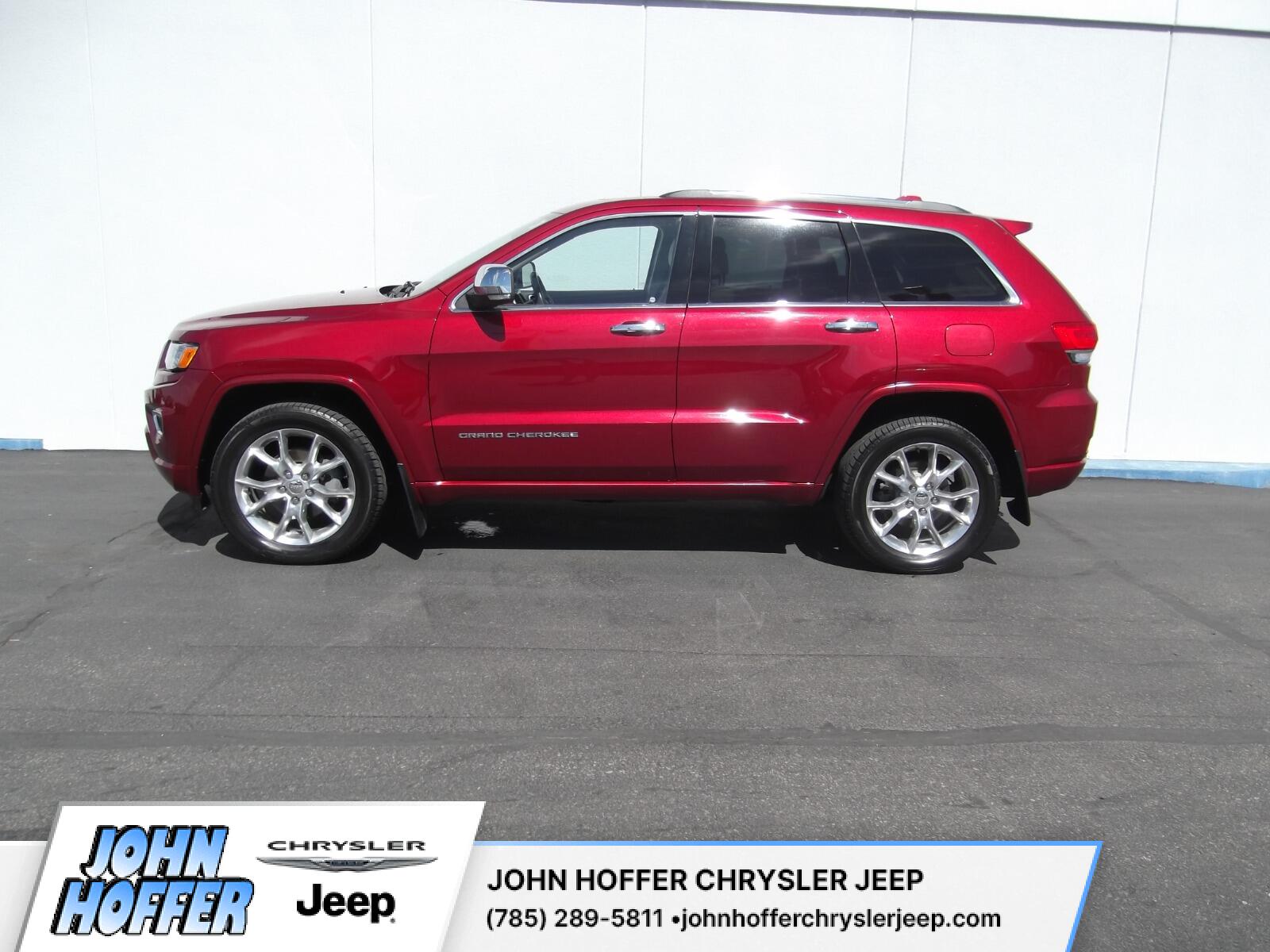 Used 2015 Jeep Grand Cherokee Overland with VIN 1C4RJFCGXFC894032 for sale in Topeka, KS