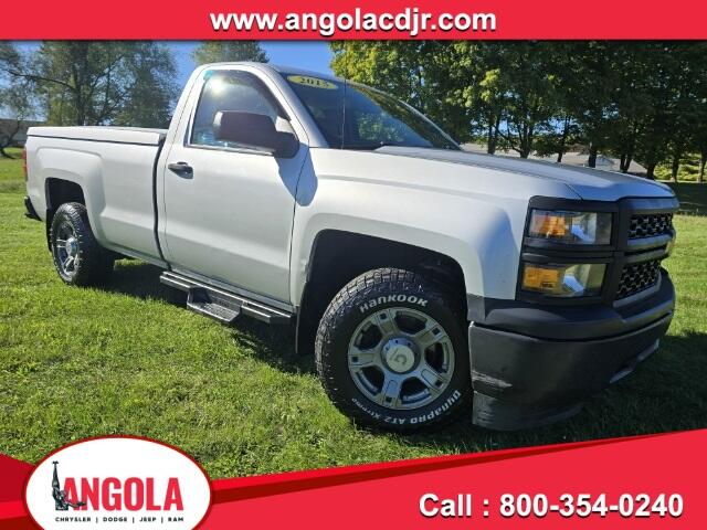 Used 2015 Chevrolet Silverado 1500 Work Truck 1WT with VIN 1GCNCPEH3FZ271563 for sale in Angola, IN