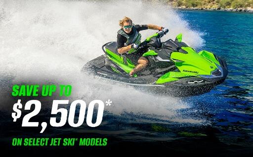 Good Times Start with Great Deals - SAVE UP TO $2,500 on select Jet Ski Models