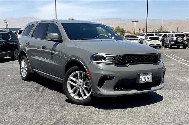 Used 2021 Dodge Durango GT Plus with VIN 1C4RDJDG5MC636748 for sale in Indio, CA