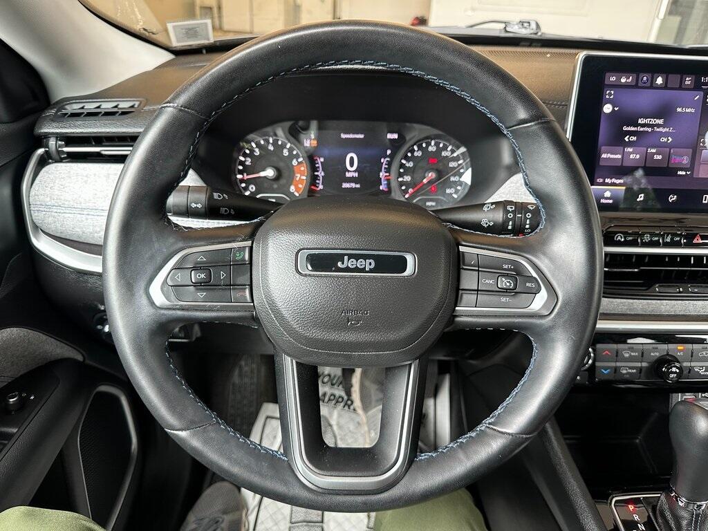 Certified 2022 Jeep Compass Latitude with VIN 3C4NJDBB0NT215851 for sale in Webster, NY