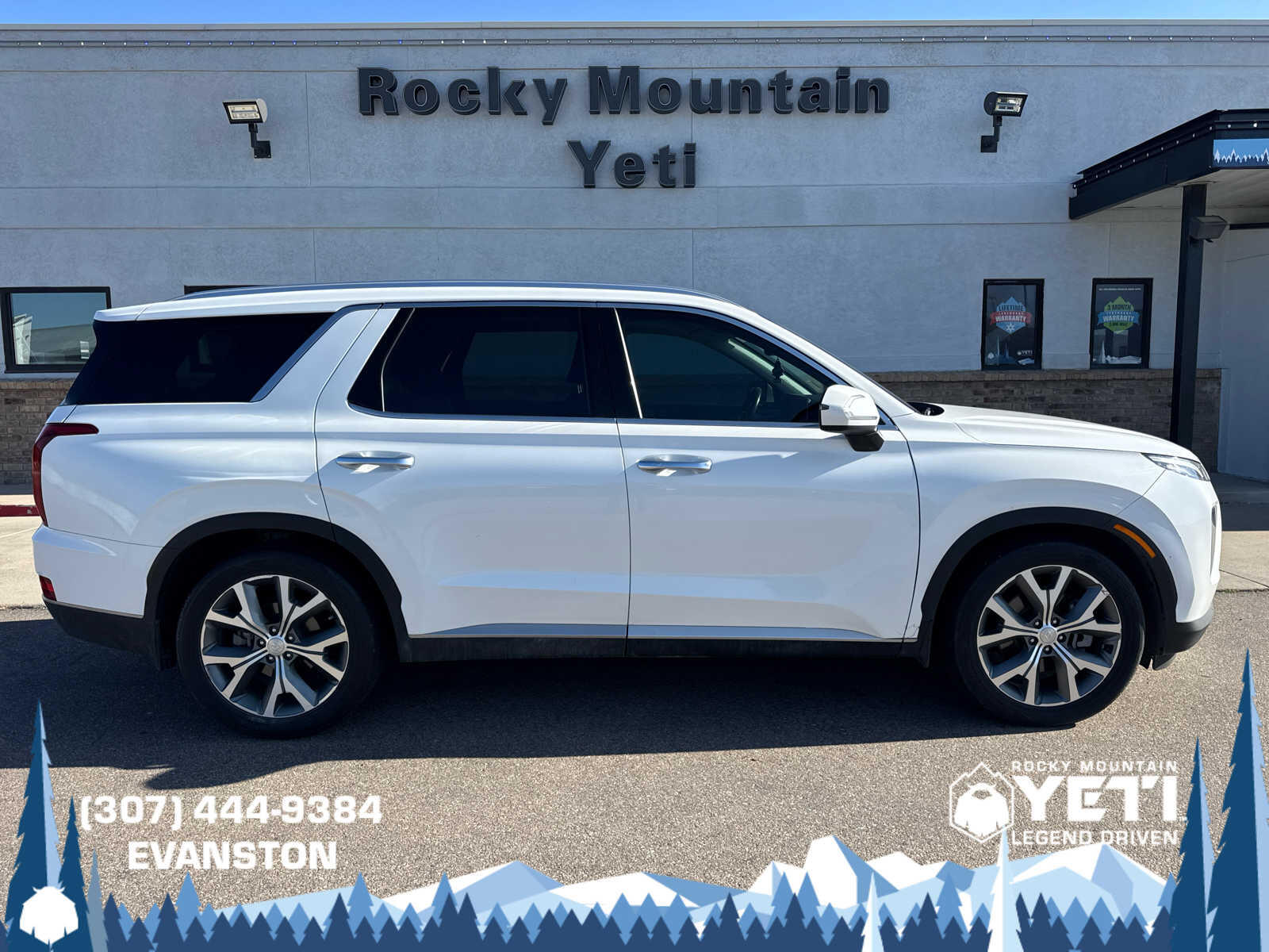 Used 2021 Hyundai Palisade SEL with VIN KM8R4DHE4MU201980 for sale in Jackson, WY