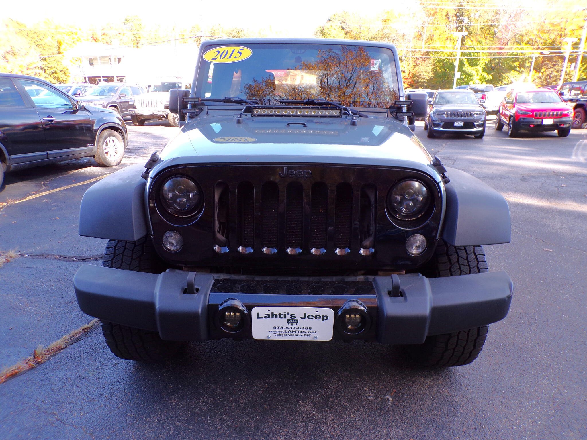 Used 2015 Jeep Wrangler Unlimited Sport with VIN 1C4BJWDG4FL630594 for sale in Leominster, MA
