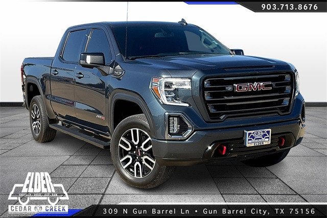 Used 2021 GMC Sierra 1500 AT4 with VIN 1GTP9EED8MZ433192 for sale in Gun Barrel City, TX