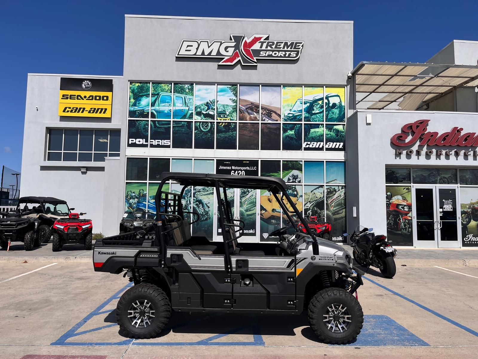 2026 Kawasaki MULE PROFXT 1000 LE Ranch EditionMetallic Phantom Silver