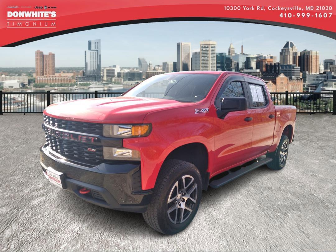 Used 2019 Chevrolet Silverado 1500 Custom with VIN 3GCPYCEH6KG127826 for sale in Cockeysville, MD