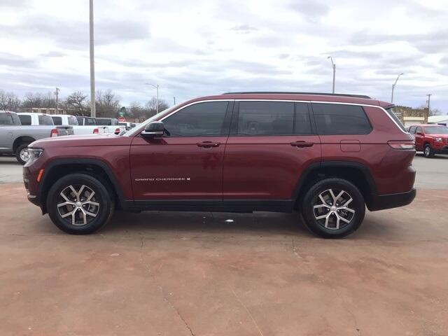 Used 2024 Jeep Grand Cherokee L Limited with VIN 1C4RJKBG4R8504219 for sale in Vinita, OK