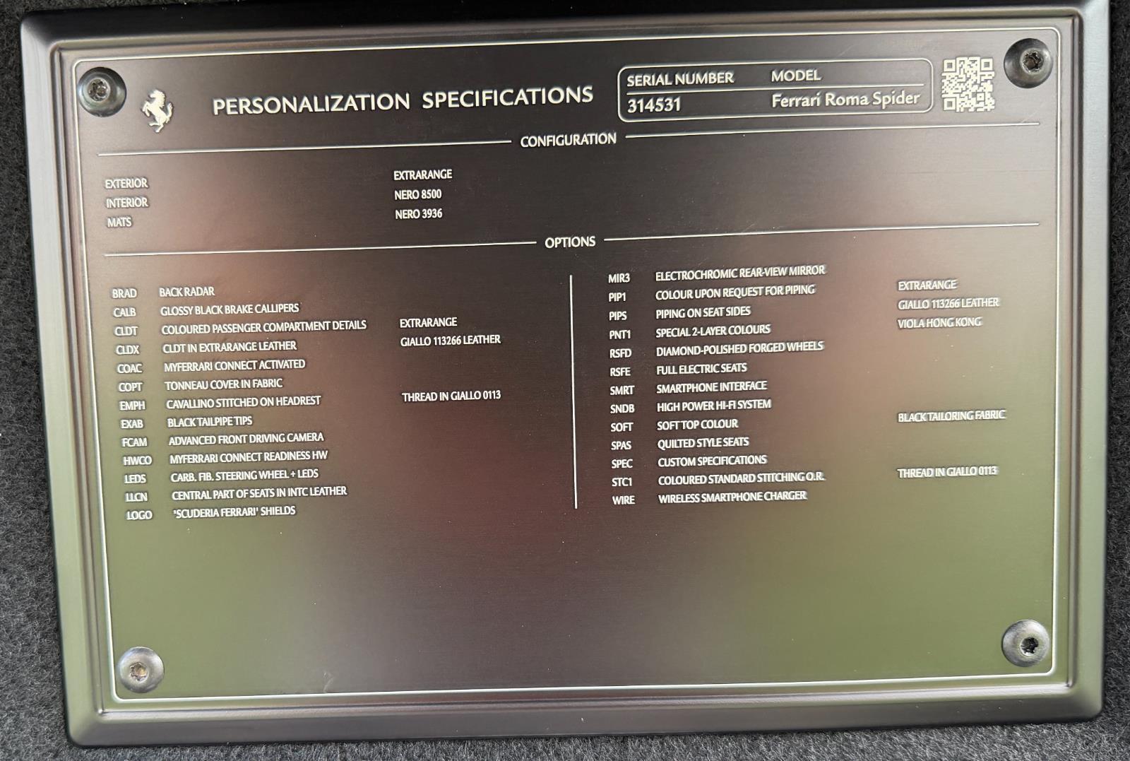 Used 2025 Ferrari Roma Spider Convertible