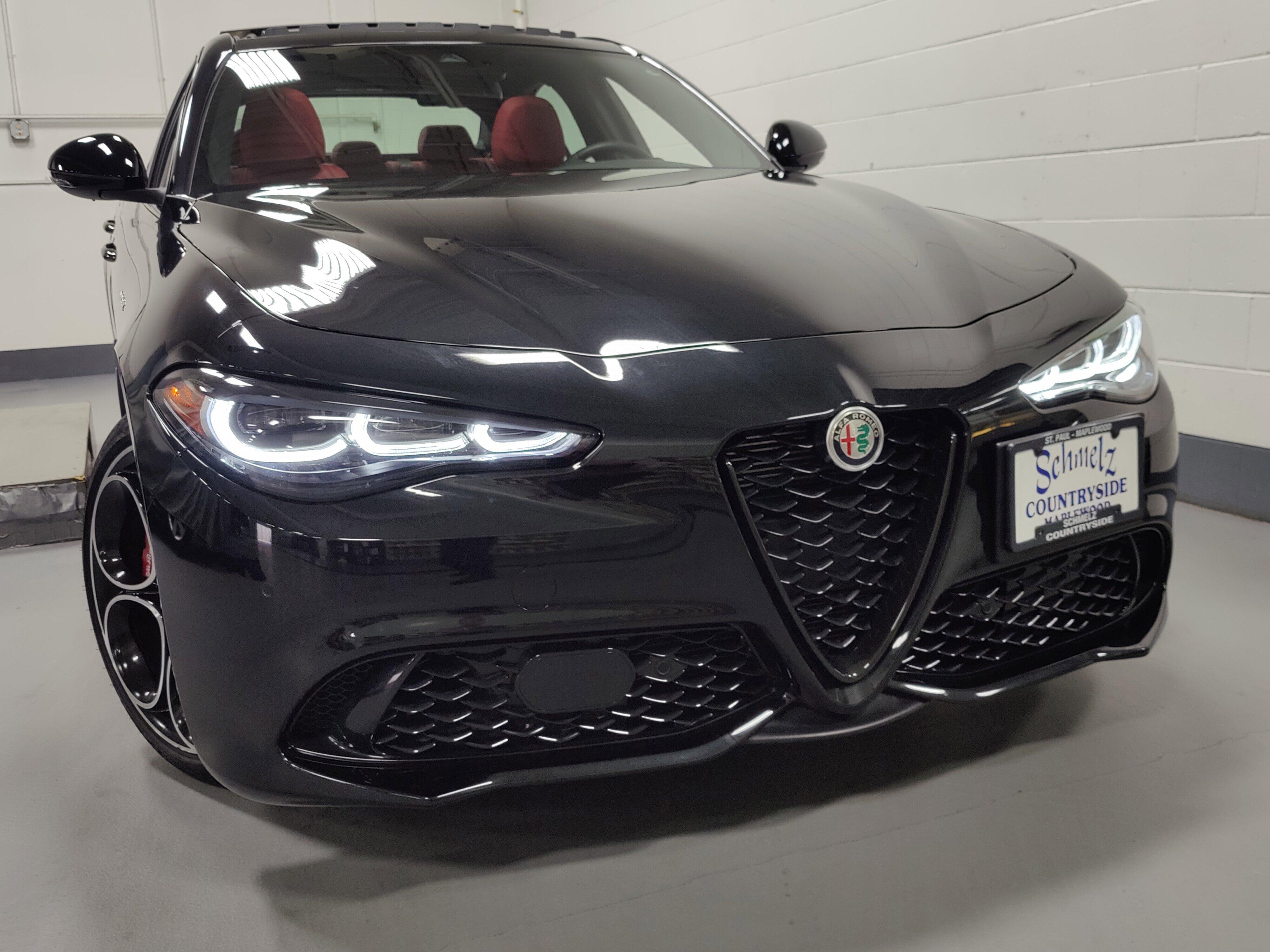 Used 2024 Alfa Romeo Giulia Veloce with VIN ZARFANBN8R7682407 for sale in Maplewood, Minnesota