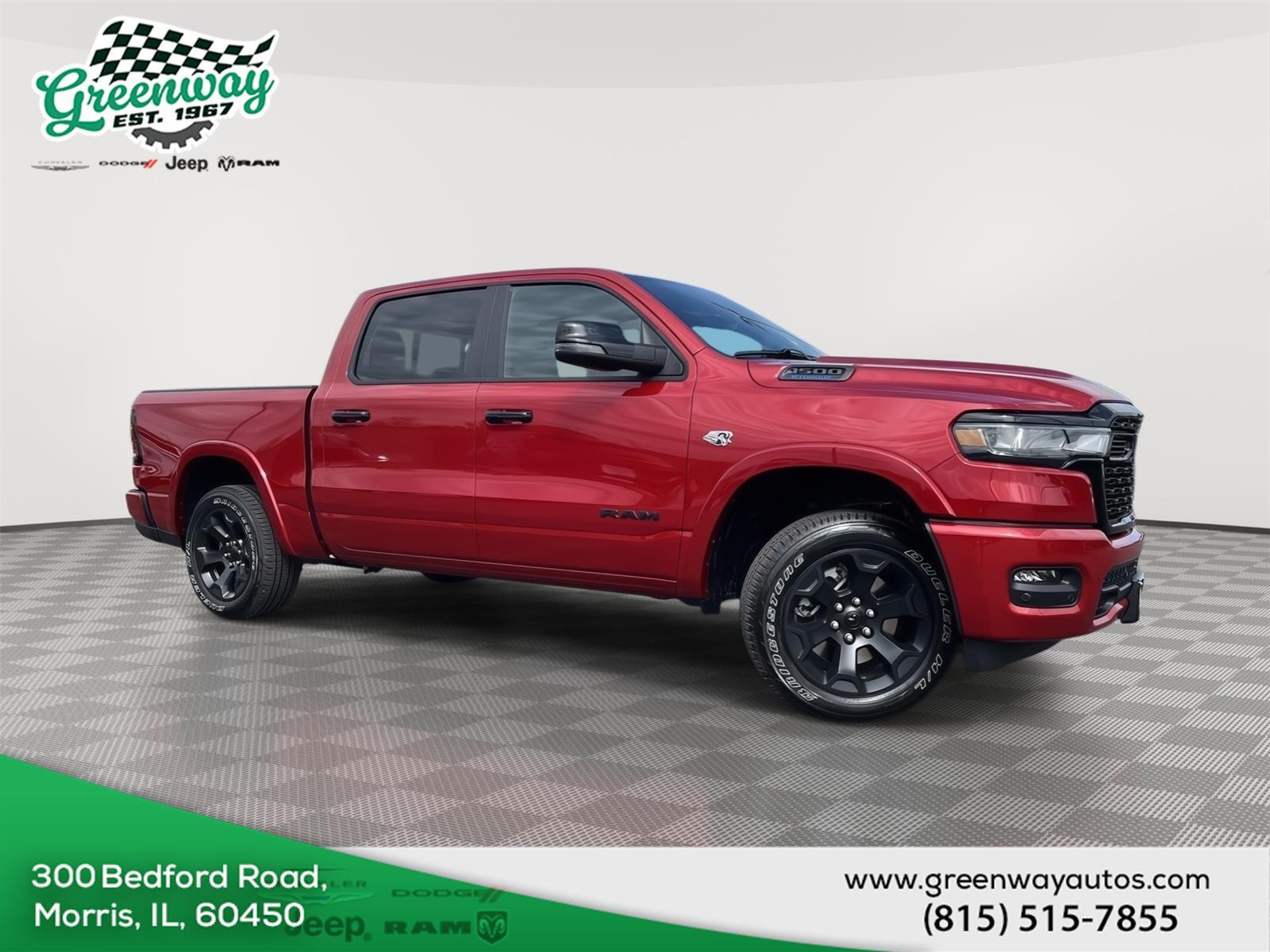 2026 RAM 1500 1500 Big Horn Crew Cab 4x4 5'7' Box