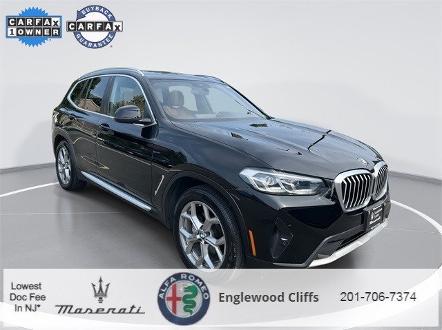 Used 2022 BMW X3 30i with VIN 5UX53DP08N9J00391 for sale in Englewood, NJ