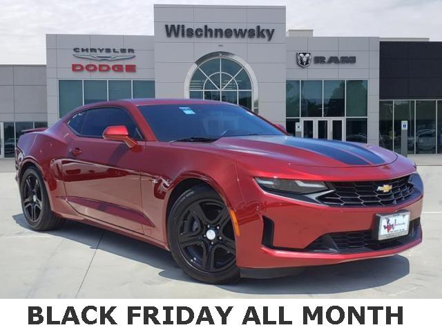 Used 2021 Chevrolet Camaro 3LT with VIN 1G1FC1RX5M0115280 for sale in Huntsville, TX