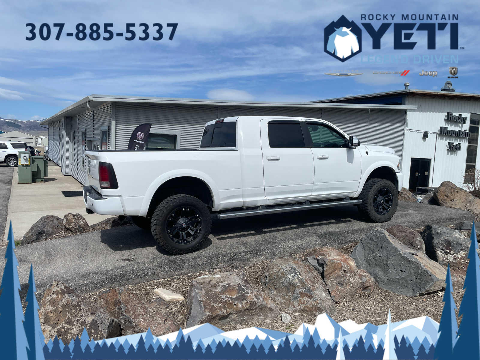 Used 2014 RAM Ram 2500 Pickup Limited with VIN 3C6UR5PJ6EG190223 for sale in Afton, WY