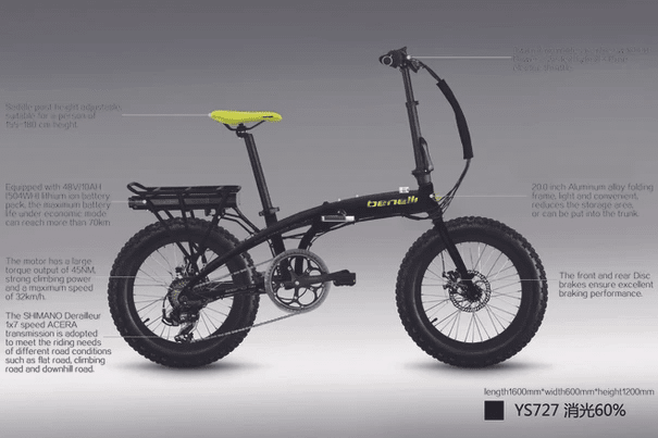 2025 Trailmaster Benelli E-Fold 500