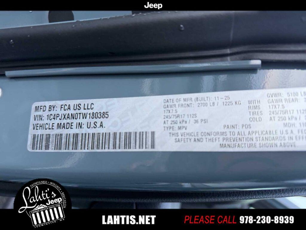 2026 Jeep Wrangler 2-Door Sport - Photo 19