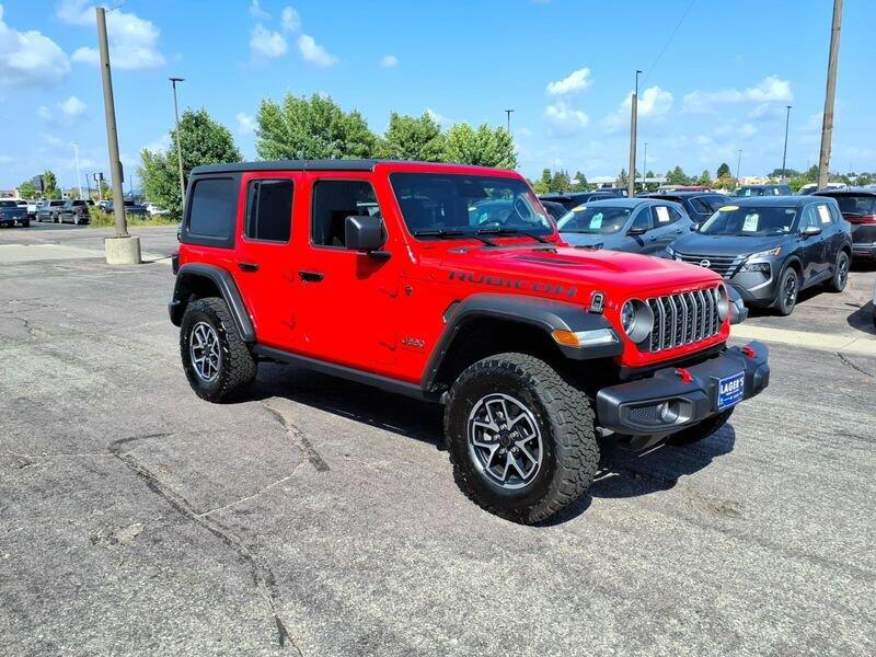 Used 2026 Jeep Wrangler 4-Door Rubicon with VIN 1C4PJXFG4TW178634 for sale in Mankato, Minnesota