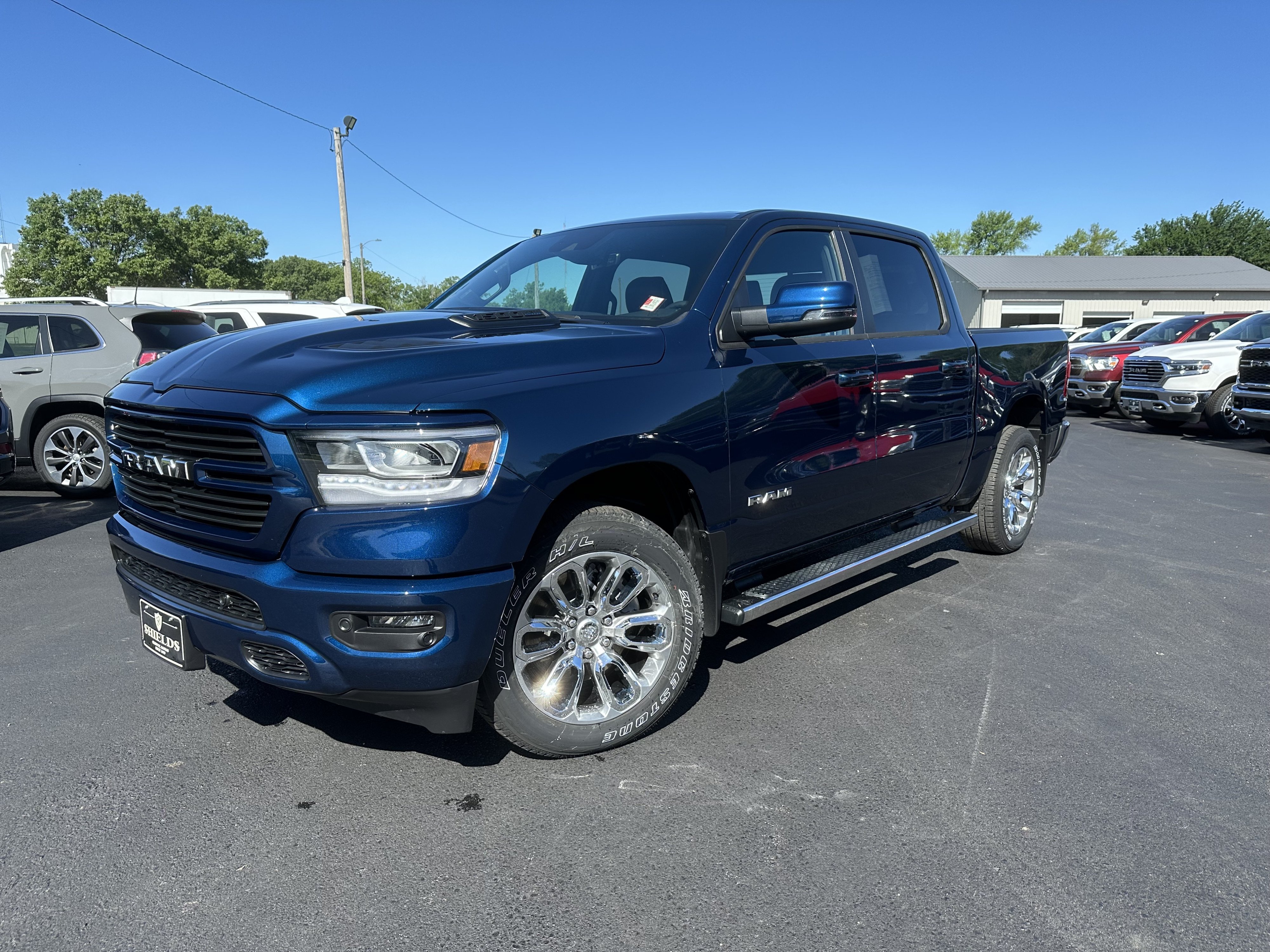 Used 2024 RAM Ram 1500 Pickup Laramie with VIN 1C6SRFJT8RN171175 for sale in Chanute, KS