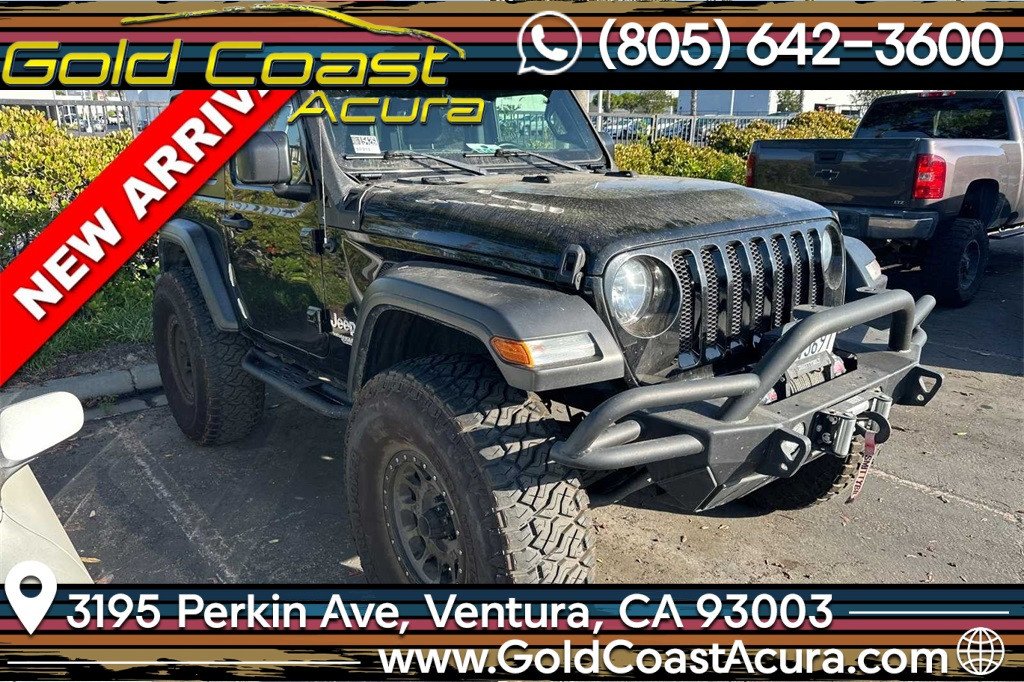 Used 2020 Jeep Wrangler Sport S with VIN 1C4GJXAN1LW130868 for sale in Ventura, CA