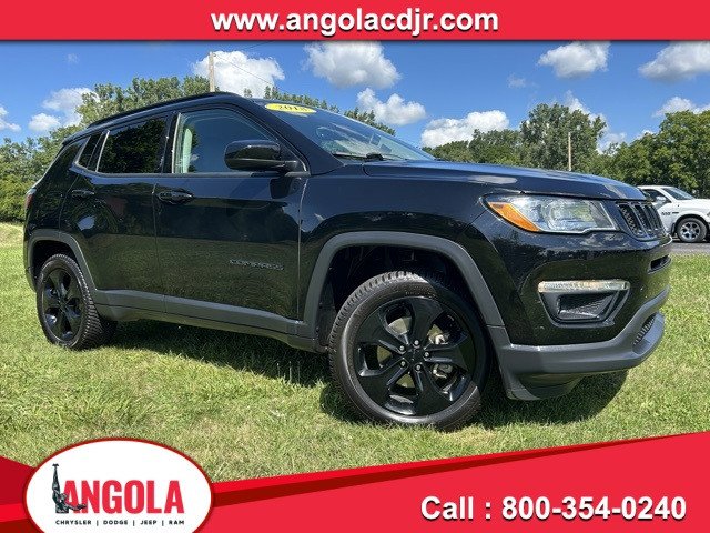 Used 2018 Jeep Compass Altitude with VIN 3C4NJDBB0JT298711 for sale in Angola, IN