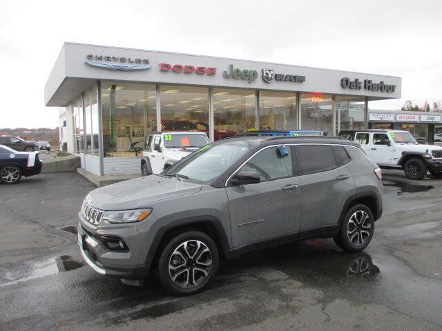 Used 2023 Jeep Compass Limited with VIN 3C4NJDCNXPT566553 for sale in Oak Harbor, WA