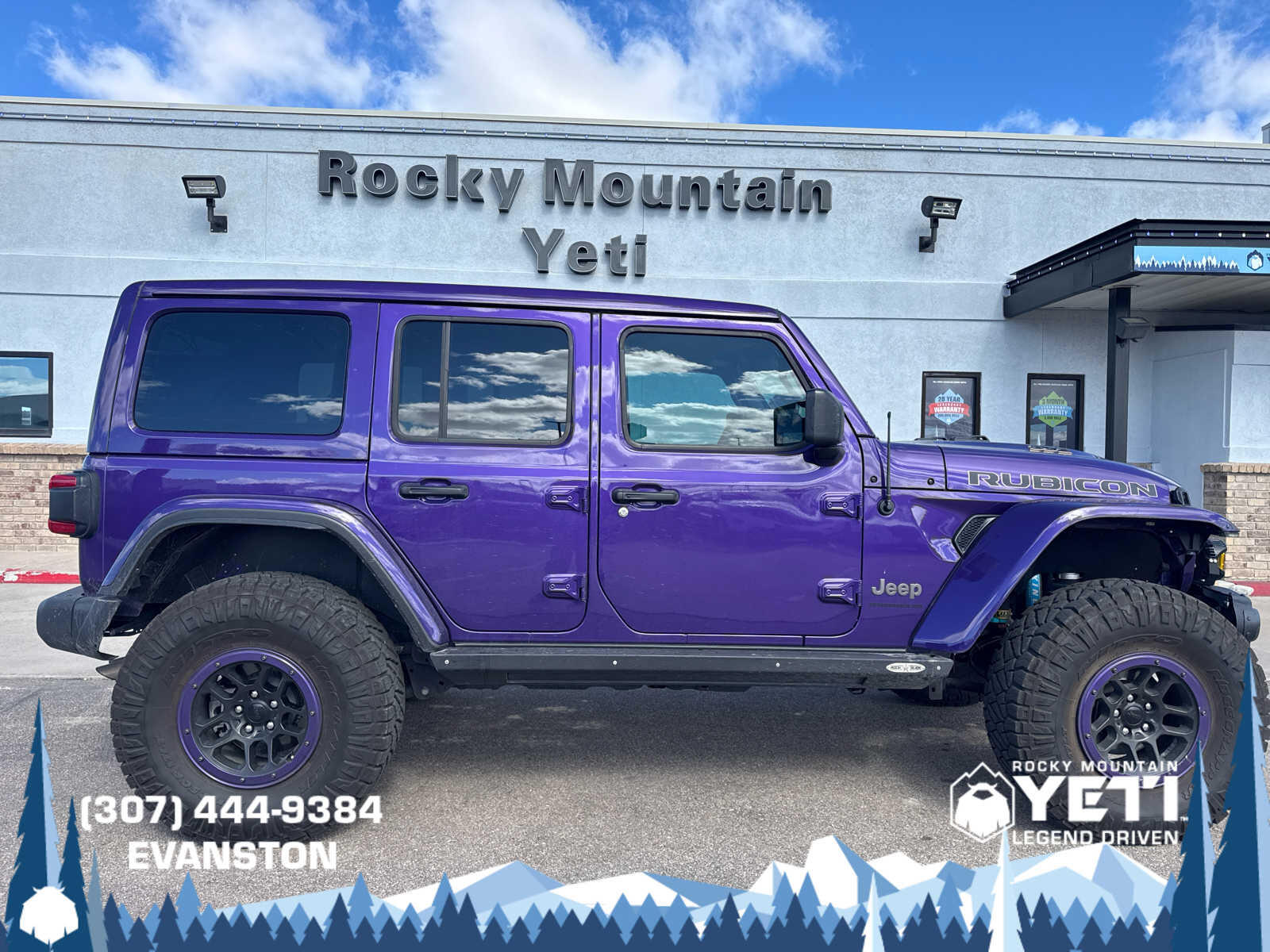 Used 2023 Jeep Wrangler 4-Door Rubicon 392 with VIN 1C4JJXSJ6PW558538 for sale in Jackson, WY