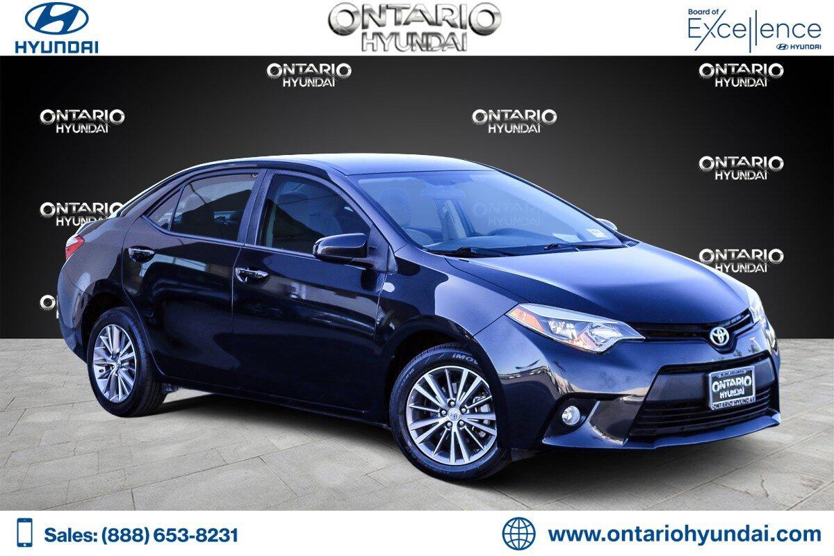 Used 2014 Toyota Corolla L with VIN 5YFBURHE4EP046672 for sale in Ontario, CA