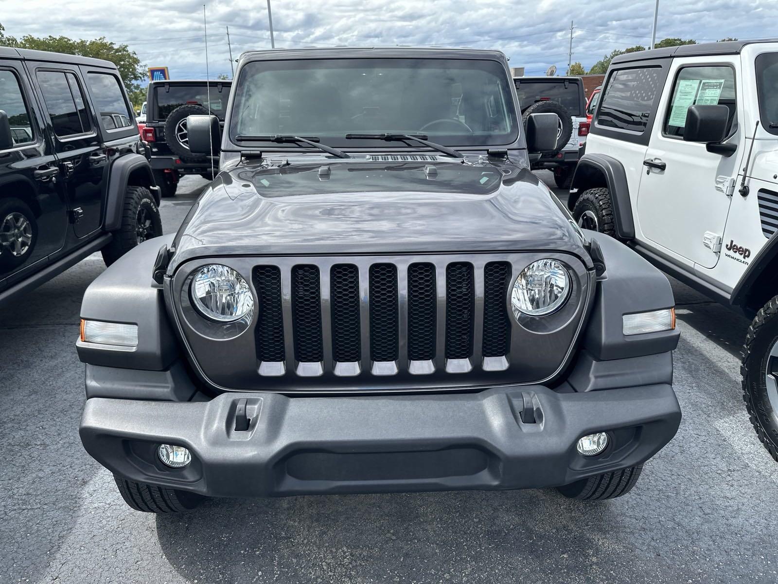 Used 2021 Jeep Wrangler Unlimited Sport S with VIN 1C4HJXDG3MW522446 for sale in Springfield, TN