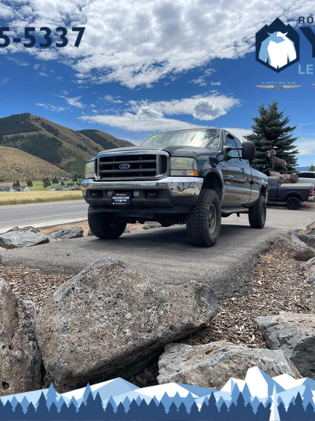 Used 2004 Ford F-350 Super Duty Lariat with VIN 1FTSX31P74ED51272 for sale in Jackson, WY