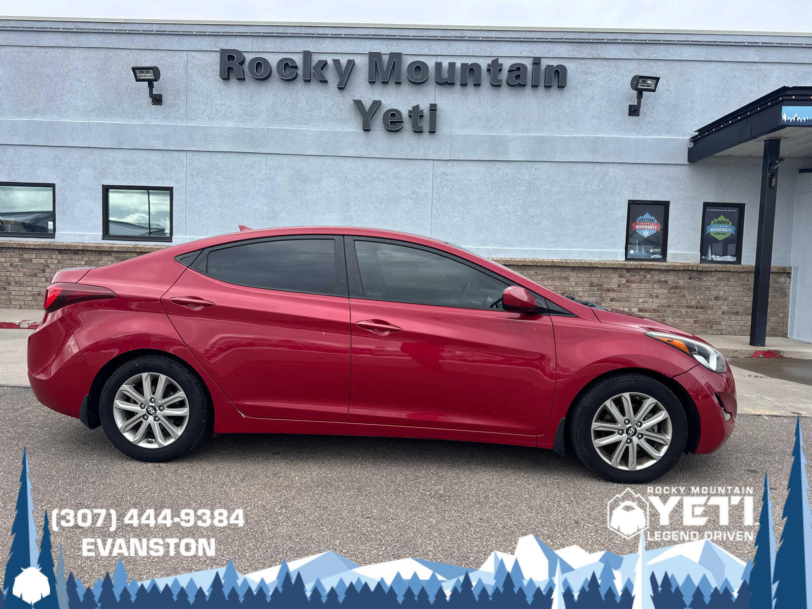 Used 2015 Hyundai Elantra SE with VIN KMHDH4AE7FU254944 for sale in Jackson, WY