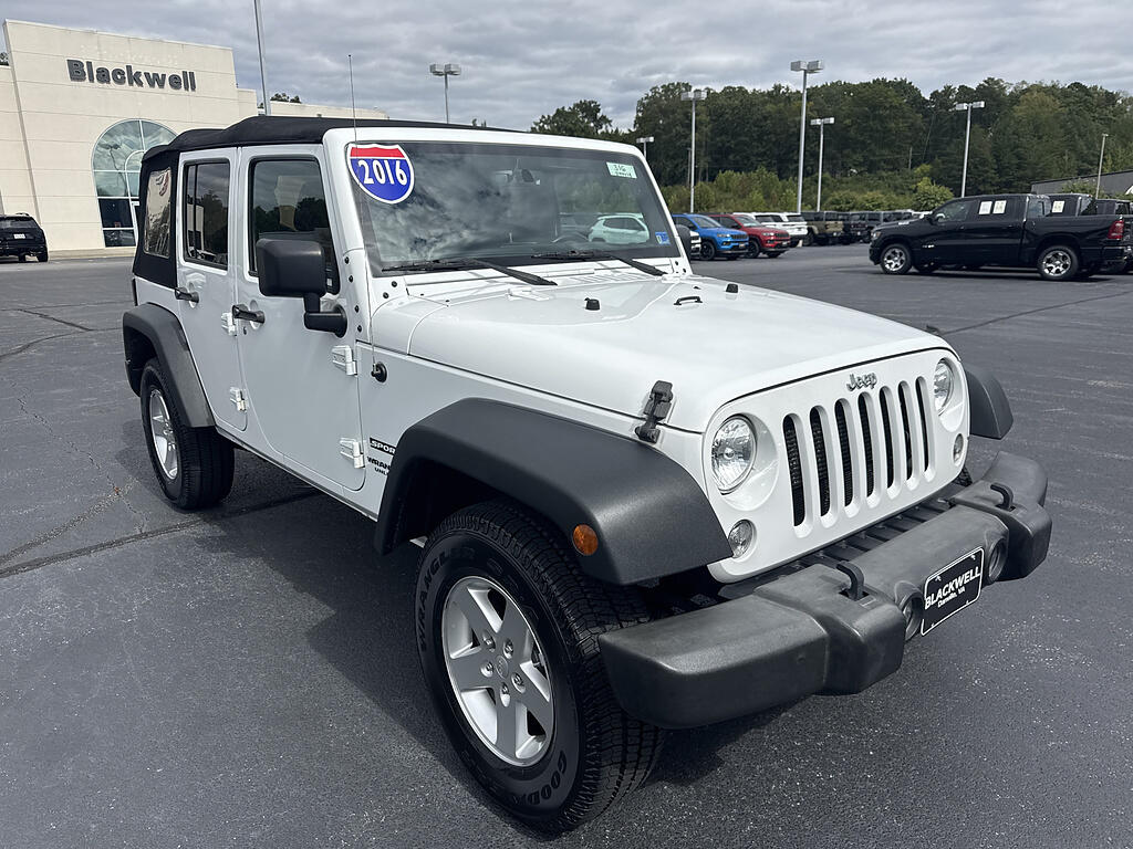 2016 Jeep Wrangler Unlimited 4WD 4dr Sport
