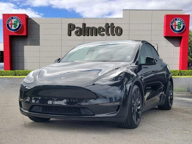 Used 2021 Tesla Model Y Performance with VIN 5YJYGDEF9MF211739 for sale in Miami, FL