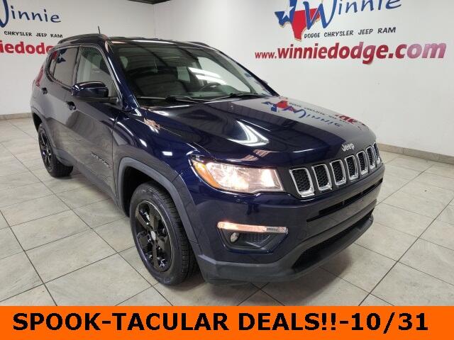 Used 2018 Jeep Compass Latitude with VIN 3C4NJDBB6JT161398 for sale in Winnie, TX