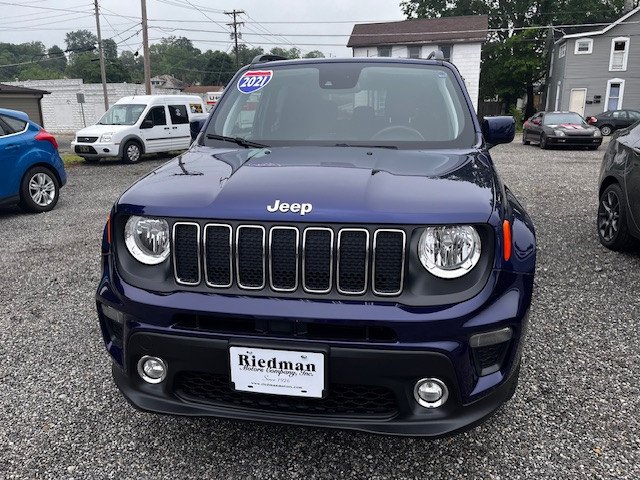 Used 2021 Jeep Renegade Latitude with VIN ZACNJDBB4MPM37828 for sale in Connersville, IN