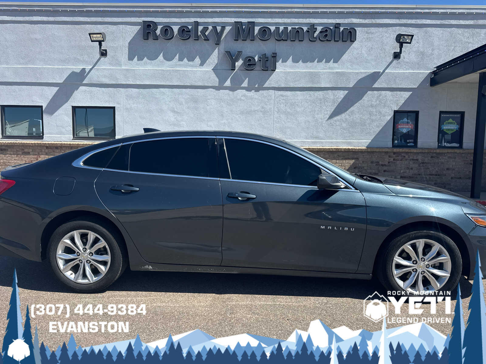 Used 2020 Chevrolet Malibu 1LT with VIN 1G1ZD5ST5LF023428 for sale in Jackson, WY