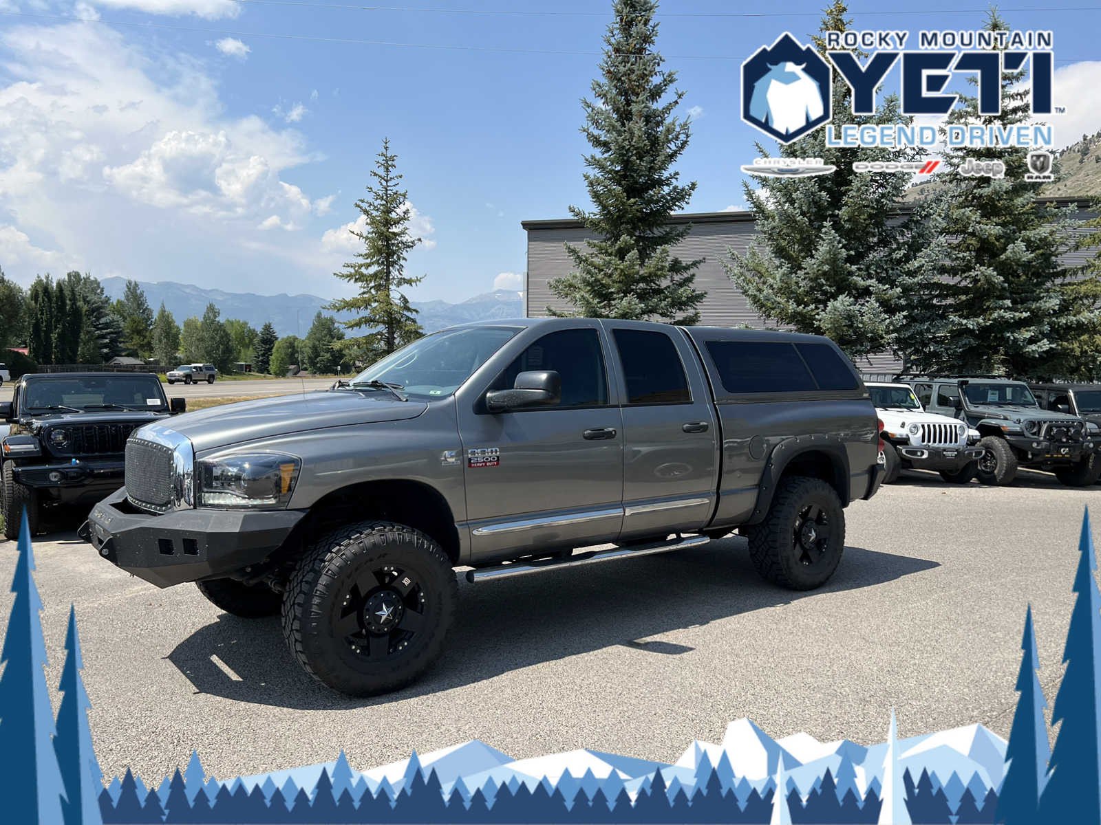 Used 2008 Dodge Ram 2500 Pickup Laramie with VIN 3D7KS28A68G147528 for sale in Jackson, WY