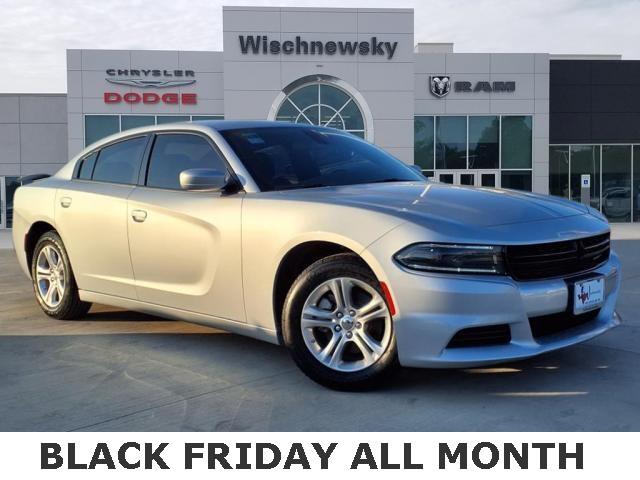 Used 2022 Dodge Charger SXT with VIN 2C3CDXBG5NH135051 for sale in Huntsville, TX