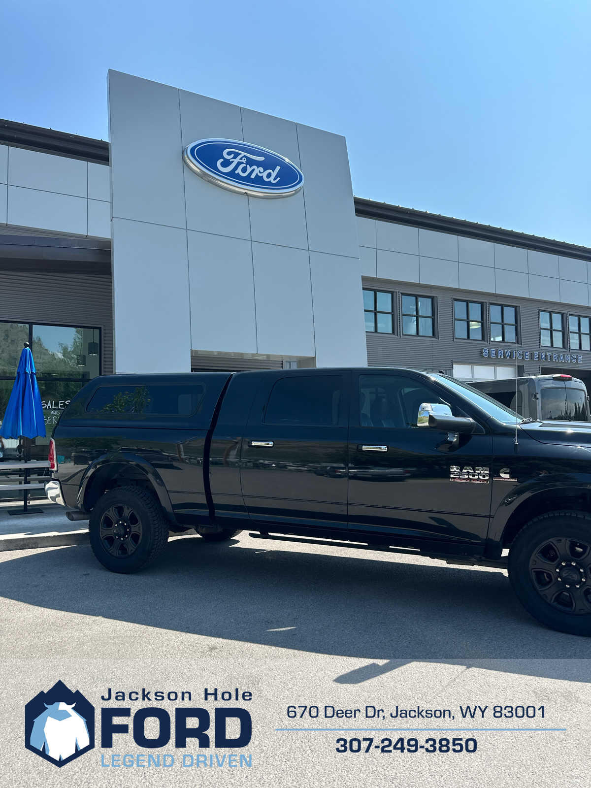 Used 2016 RAM Ram 2500 Pickup Laramie with VIN 3C6UR5NL1GG304071 for sale in Jackson, WY