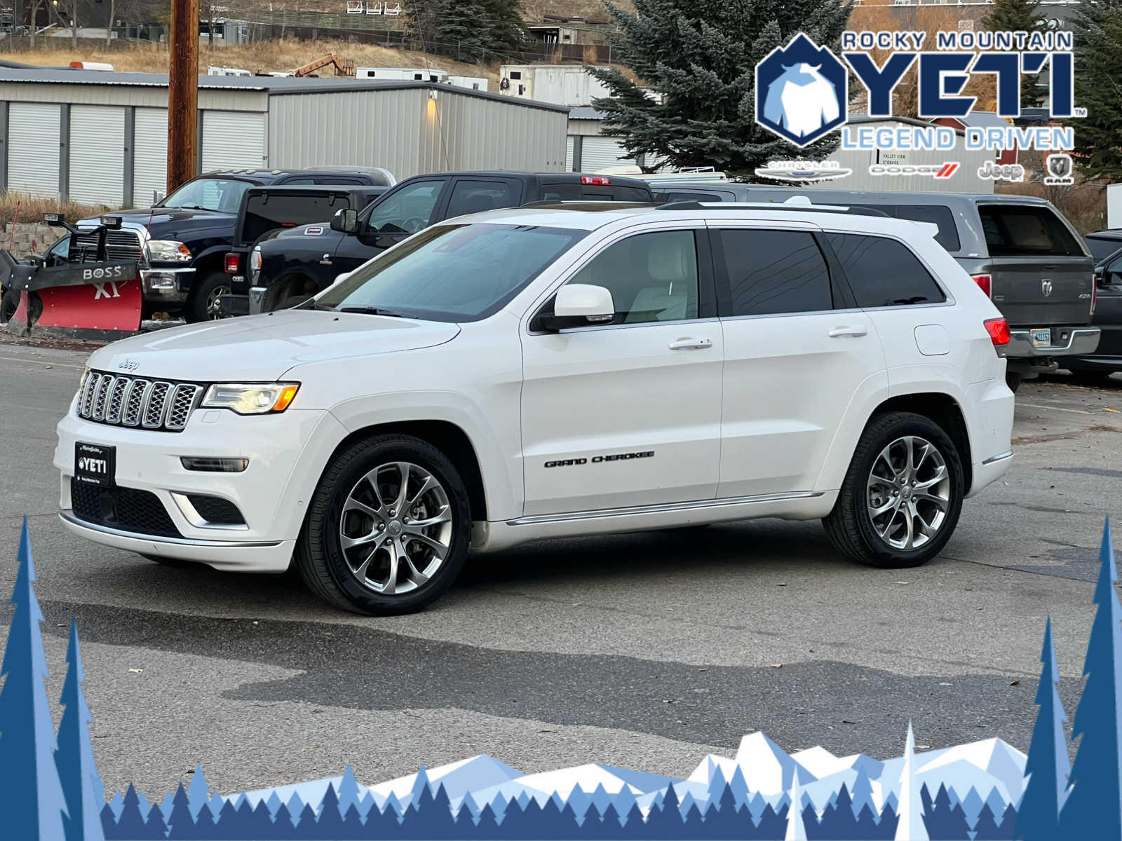 Used 2019 Jeep Grand Cherokee Summit with VIN 1C4RJFJT7KC542441 for sale in Jackson, WY