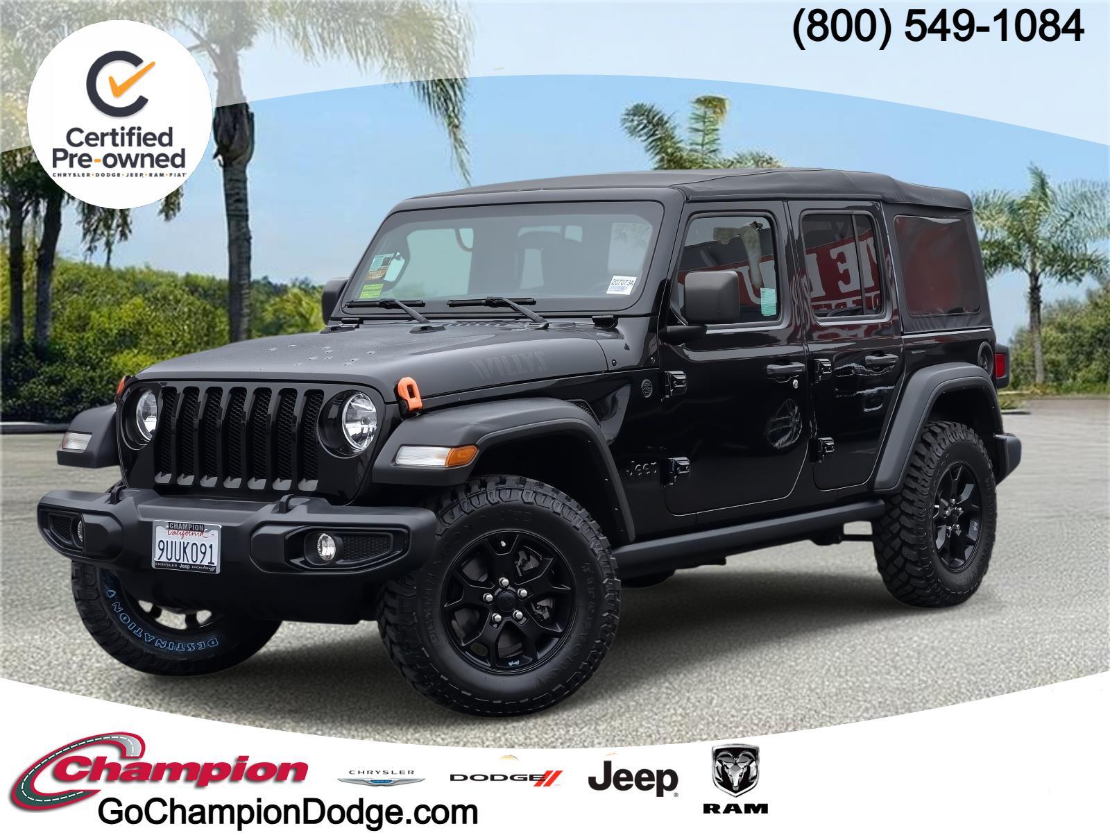 2021 Jeep Wrangler Willys Sport's photo